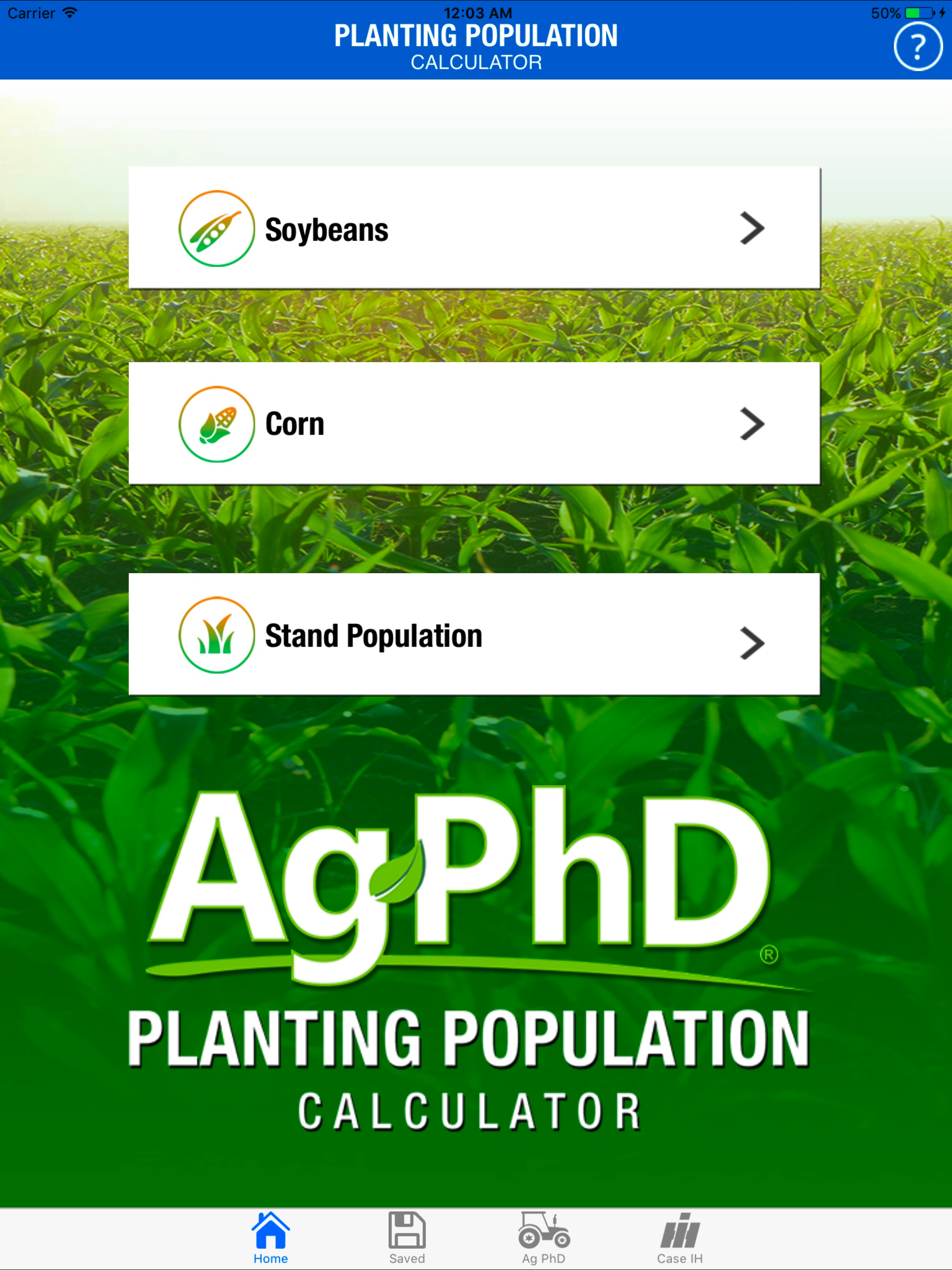 Planting Population Calculator
