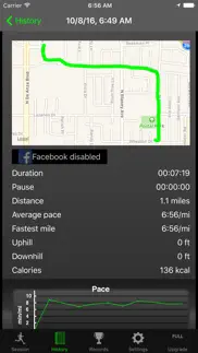 fitmeter run basic – gps run iphone screenshot 2