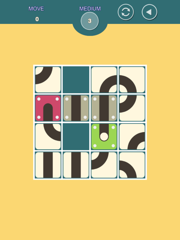 Unroll Ball Puzzle iPad screenshot