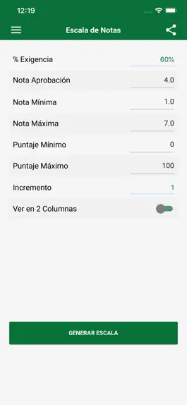 Game screenshot Escala de Notas mod apk