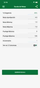 Escala de Notas screenshot #2 for iPhone