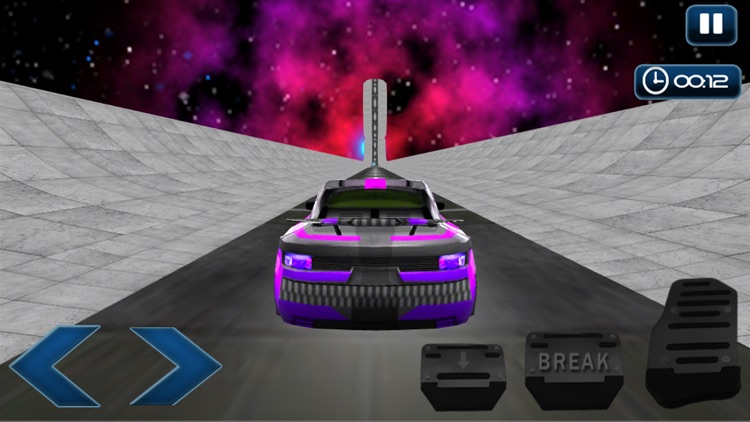 Spooky Man Car Stunt On Sky