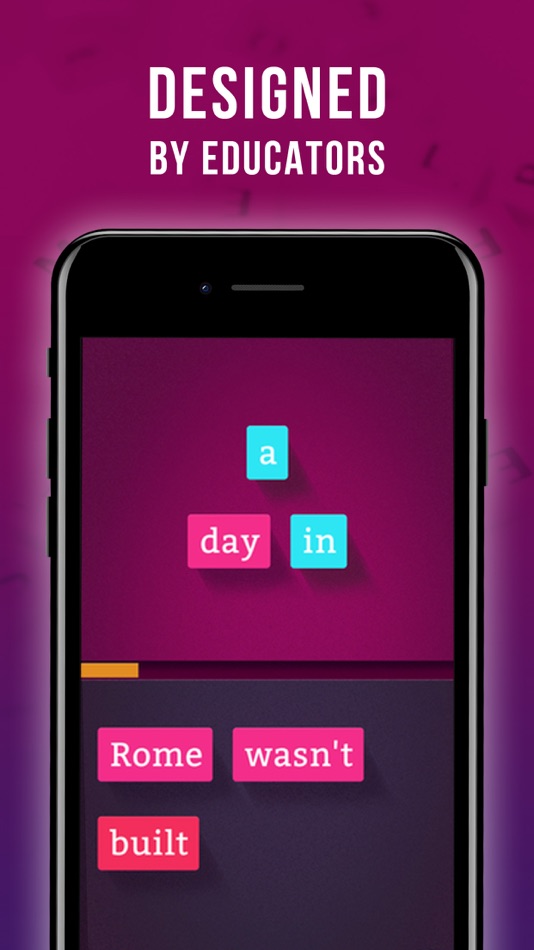 #3. English Sentence Builder Game (iOS) 由: MasterKey Games