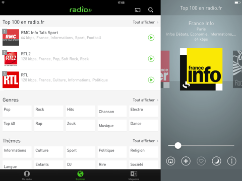 Screenshot #4 pour radio.fr - radio et podcast
