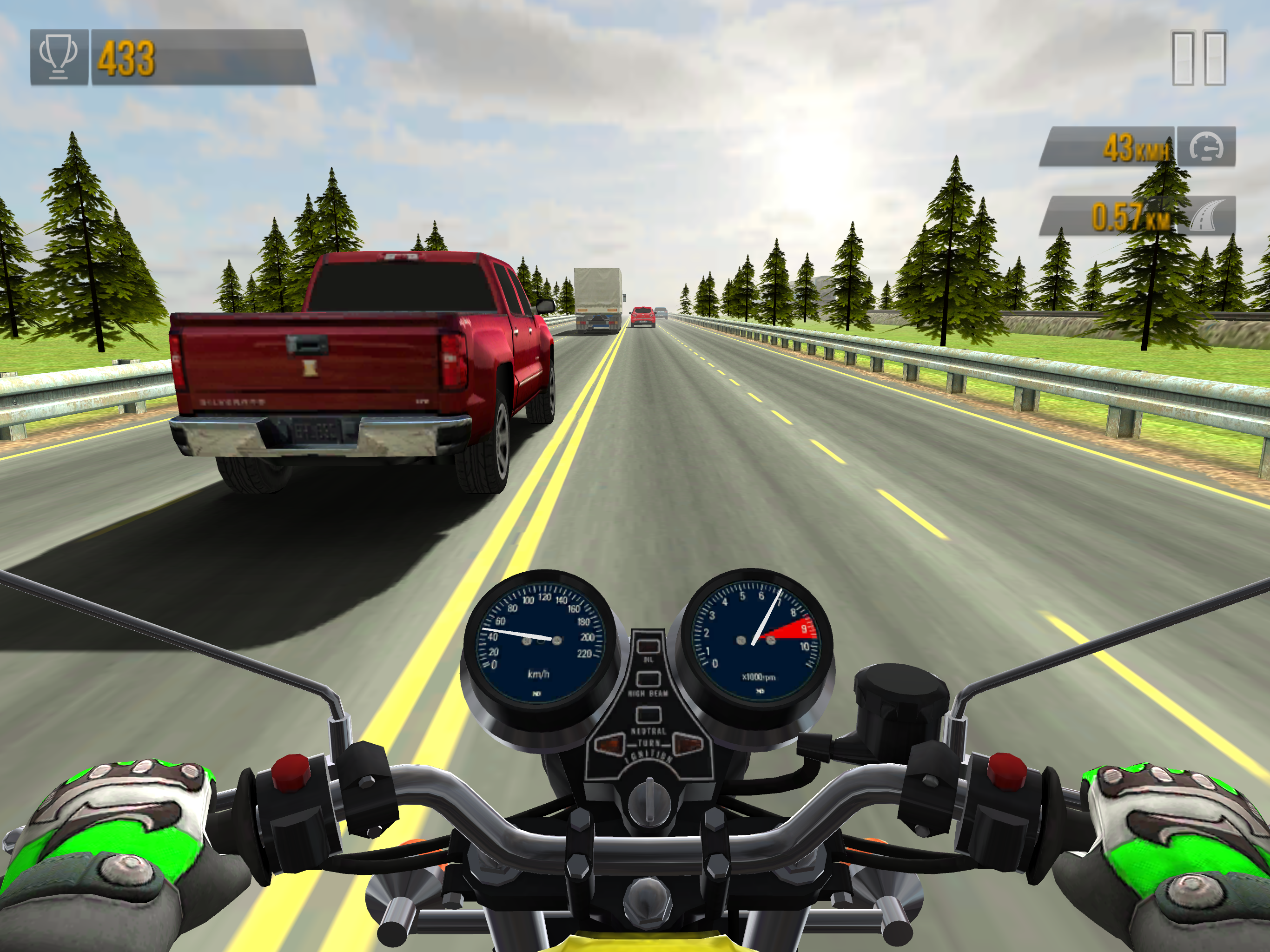 Turbo Racing 3D: Moto Rally