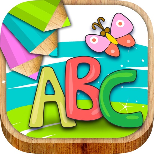 ABC Coloring Pages Games Icon