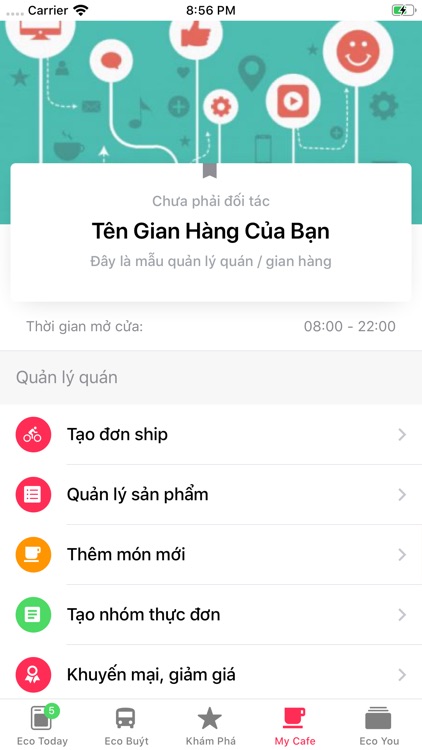 Dịch vụ và ẩm thực Ecopark screenshot-6