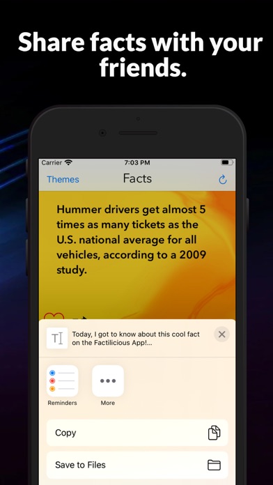 Factilicious - Fun Facts screenshot 4
