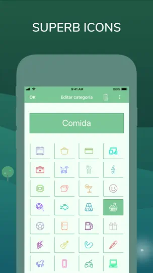 Captura de pantalla de Monefy: Control De Gastos en iPhone 5