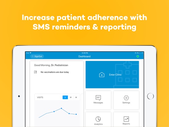 Docon EMR for Doctors iPad screenshot 5 - Medical app