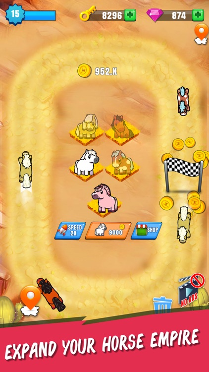 Merge Horses Racing Adventures screenshot-6