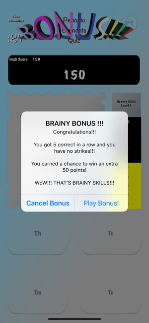 Brainy Skills Periodic Element(圖4)-速報App