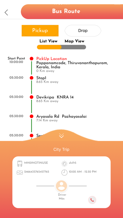 Screenshot #2 pour Nextop EmployeeApp