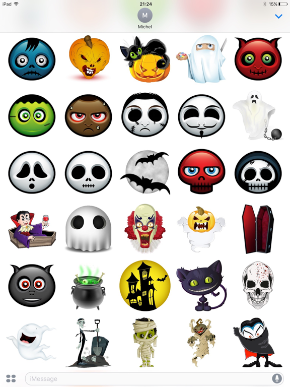 Screenshot #6 pour Halloween Pack - Stickers