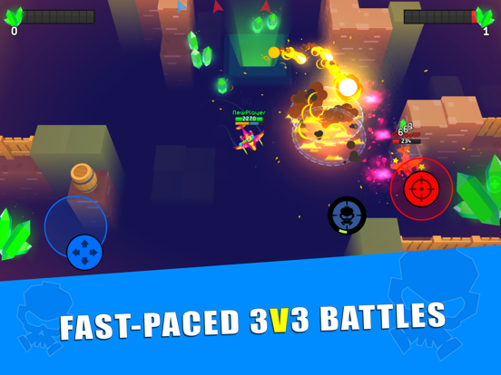 Hero Wings iPad screenshot 2 - Games app