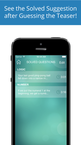 Brain Teasers - Thinking Games screenshot