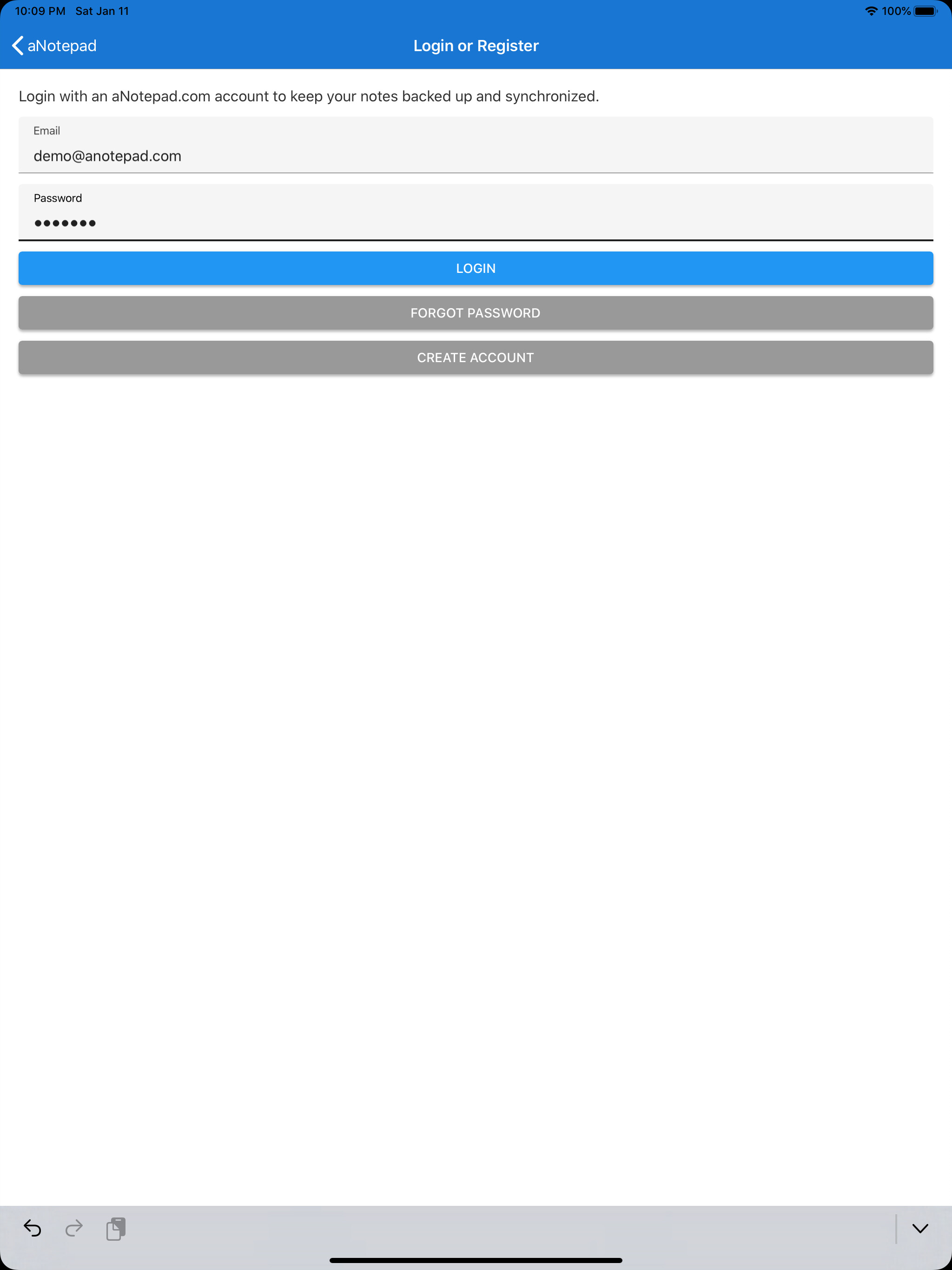 a Notepad - Take & Share Notes