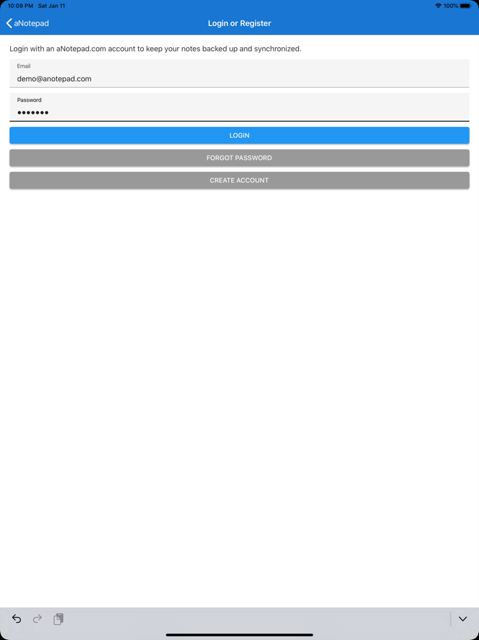 a Notepad - Take and Share Notes