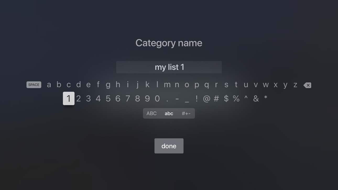 Apple TV screenshot