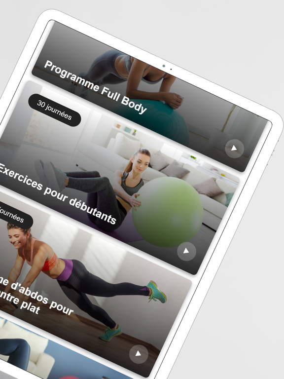 Screenshot #6 pour Swiss Ball - Exercices