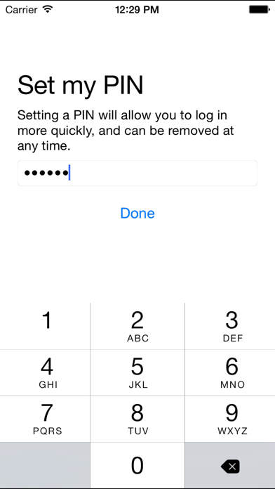My1Login Mobile Screenshot