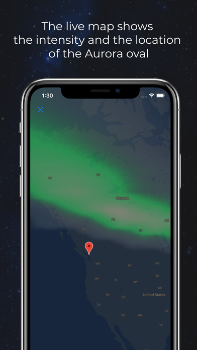 Northern Lights Forecast Screenshot