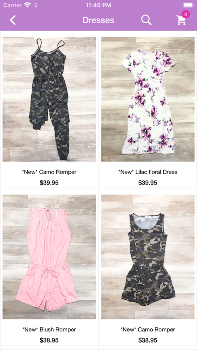 Aralys Boutique Screenshot