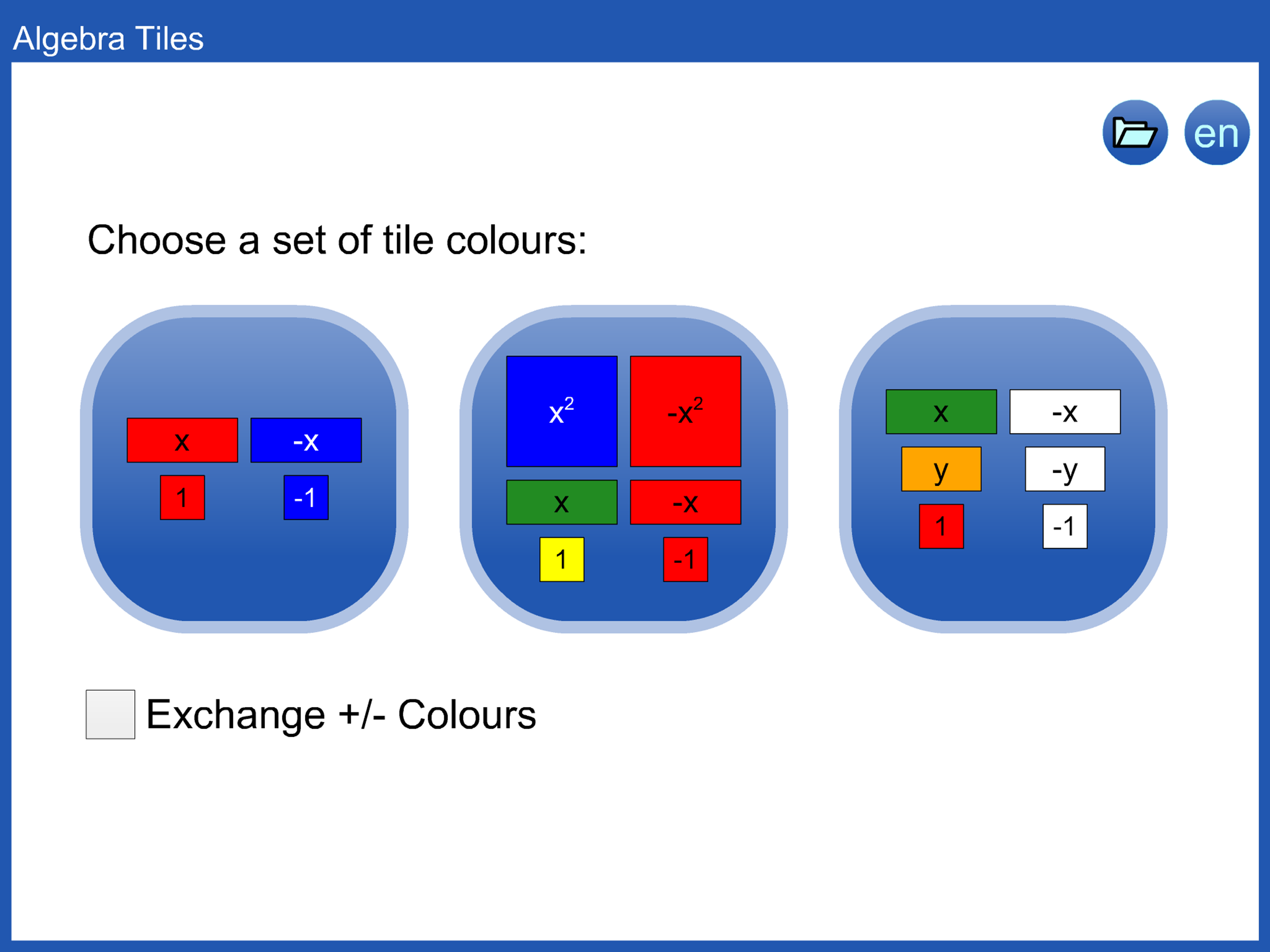 Algebra Tiles by mathies