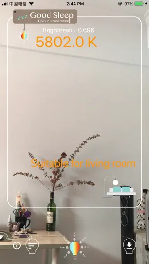 Captura de pantalla de GoodSleep - Color Temperature en iPhone 2