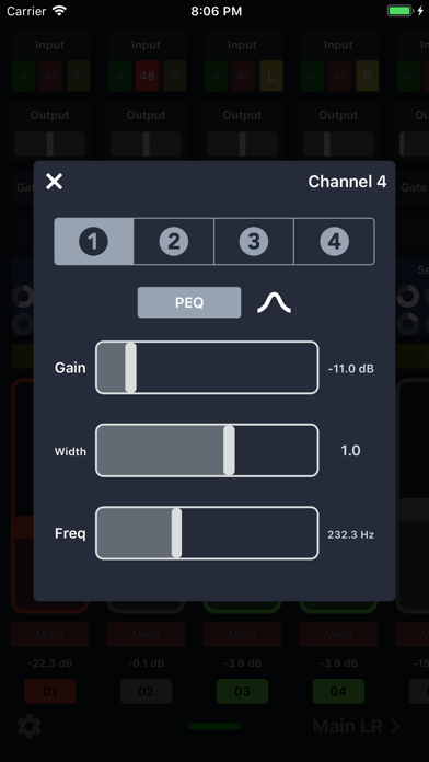 X Air Controller Screenshot