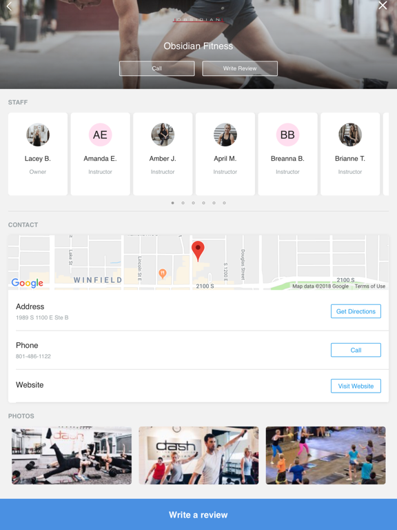 Screenshot #5 pour Obsidian Fitness