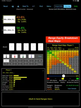 Game screenshot PokerCruncher for iPad - Adv apk