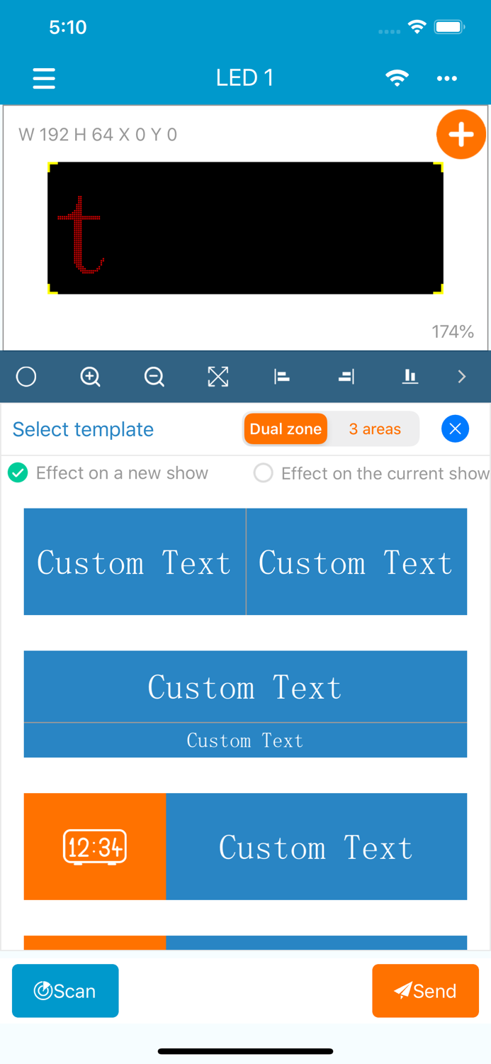 LED Manager - Multi region