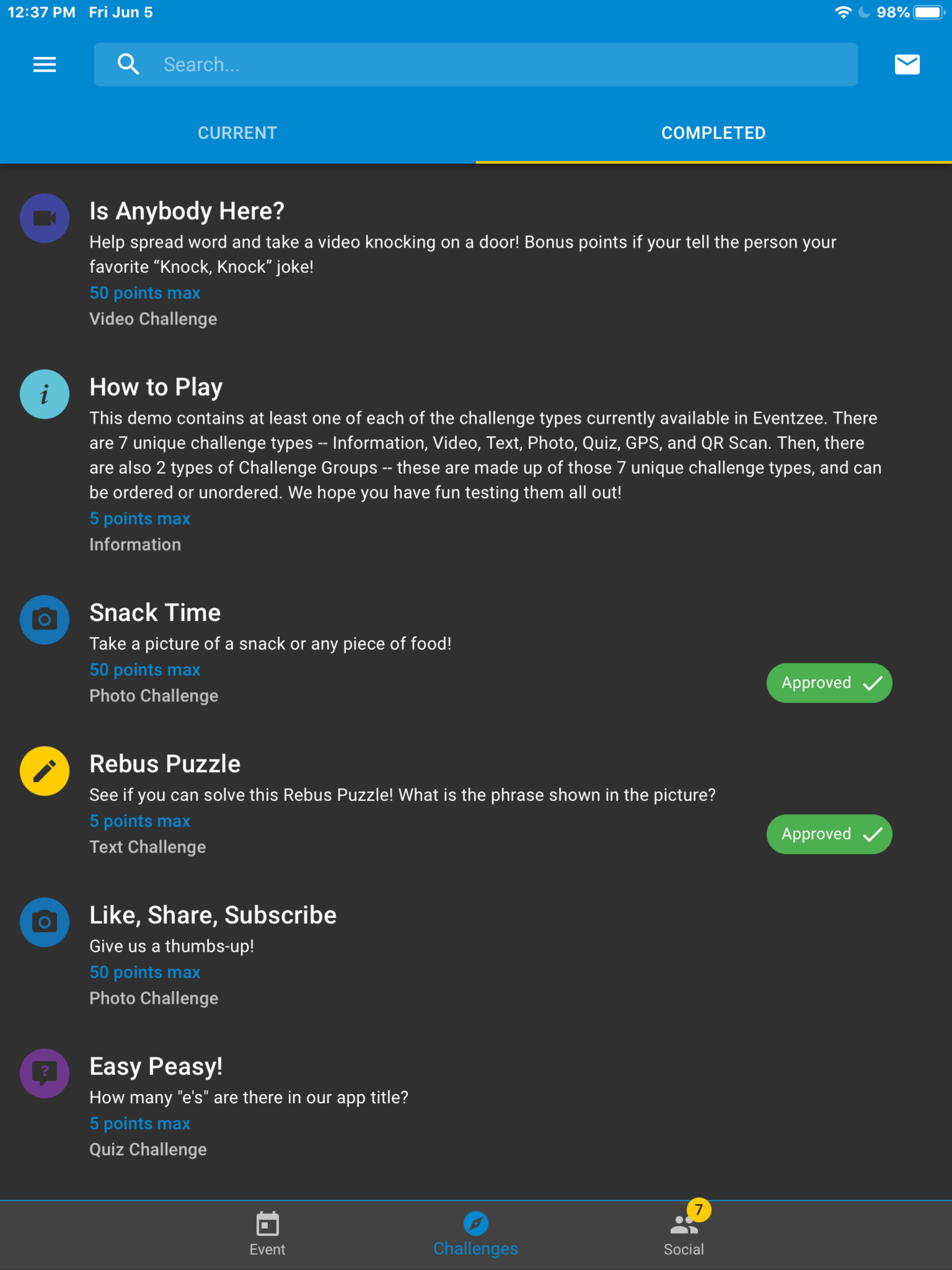 Eventzee - Virtual Events