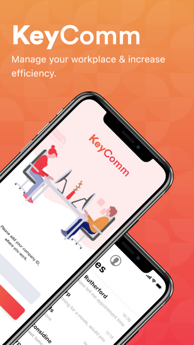 KeyComm iPhone screenshot