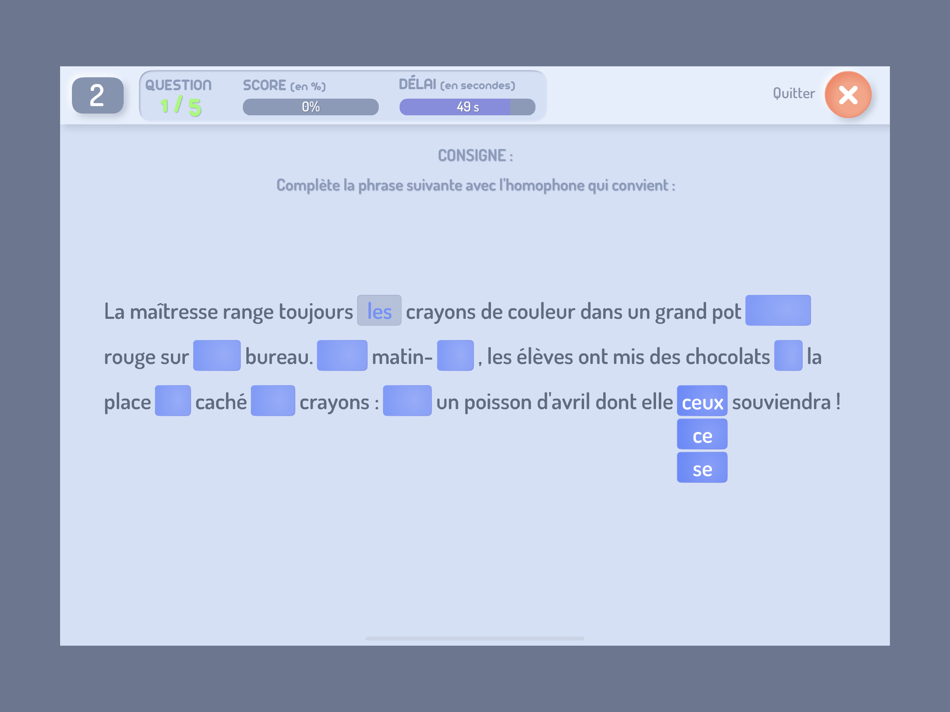 #3. MultiMots (iOS) Podle: Christophe Auclair