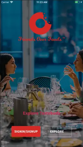 Game screenshot Friends Over Food apk