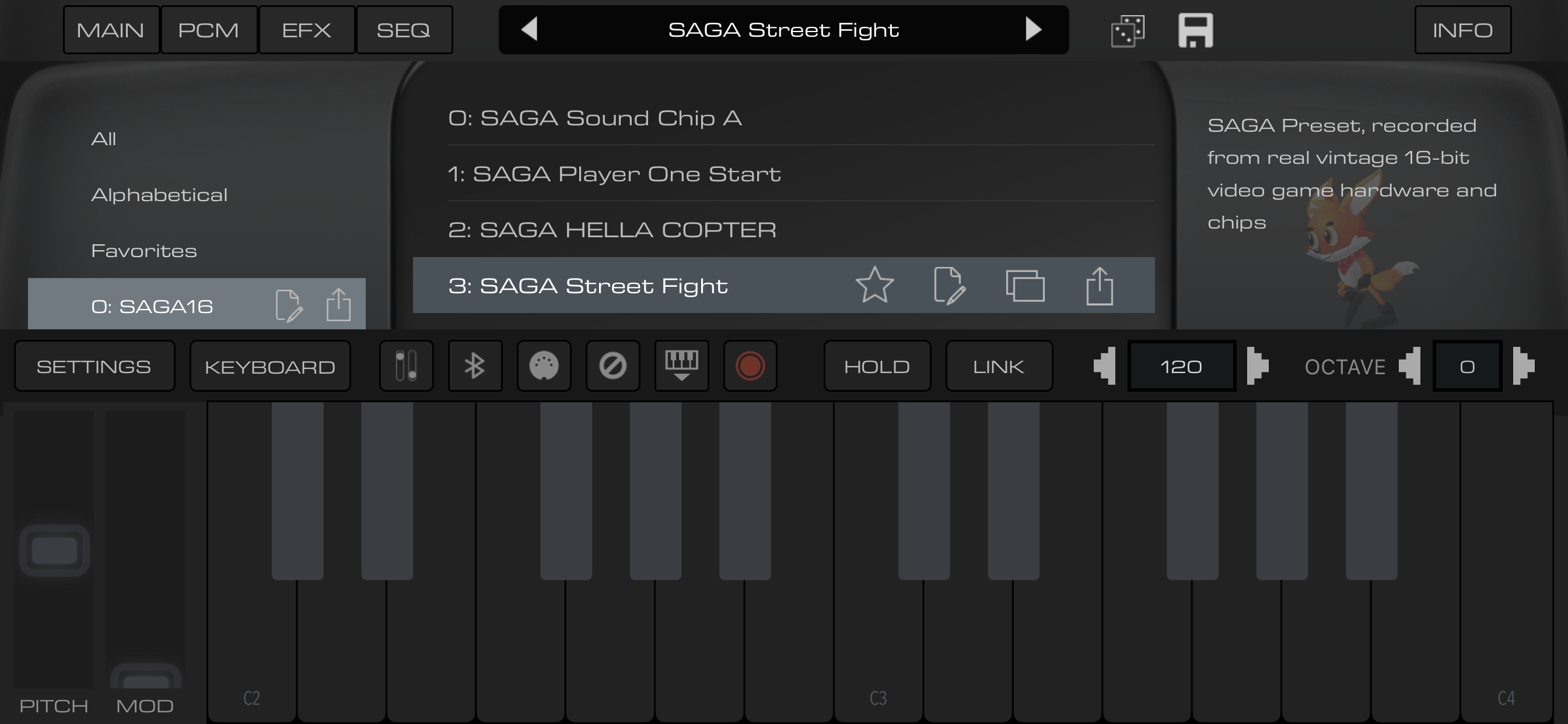 SAGA Synth | 16-Bit Sonic Fun!