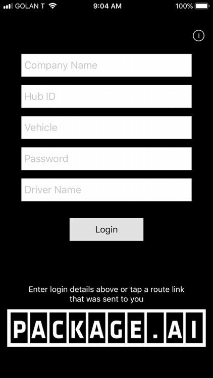 PAI Driver App