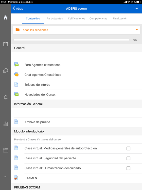 Screenshot #5 pour CURSOS FNN