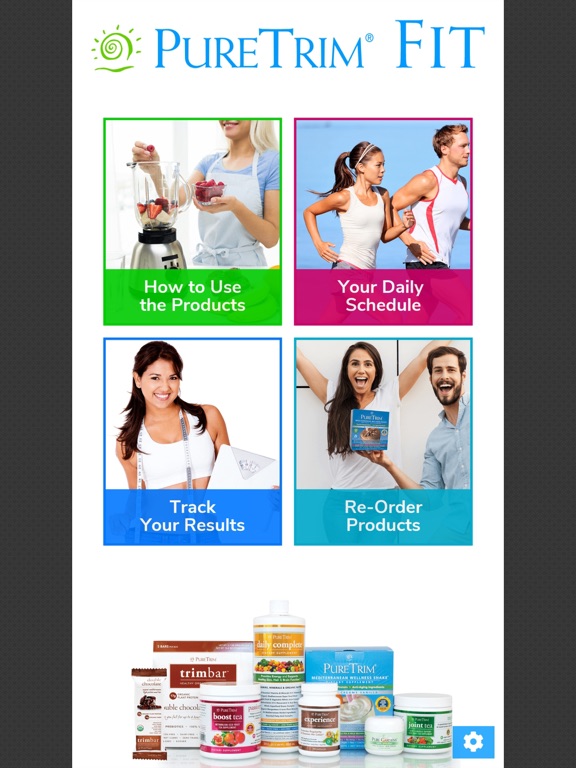 PureTrim Fit iPad screenshot 1 - Health & Fitness app