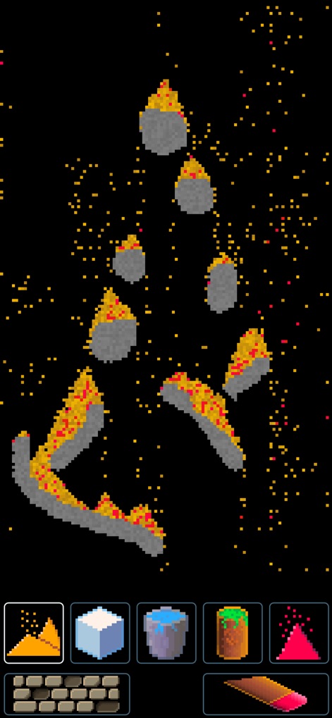 Pixel Sand - digital sandbox - Entertainment App | MWM