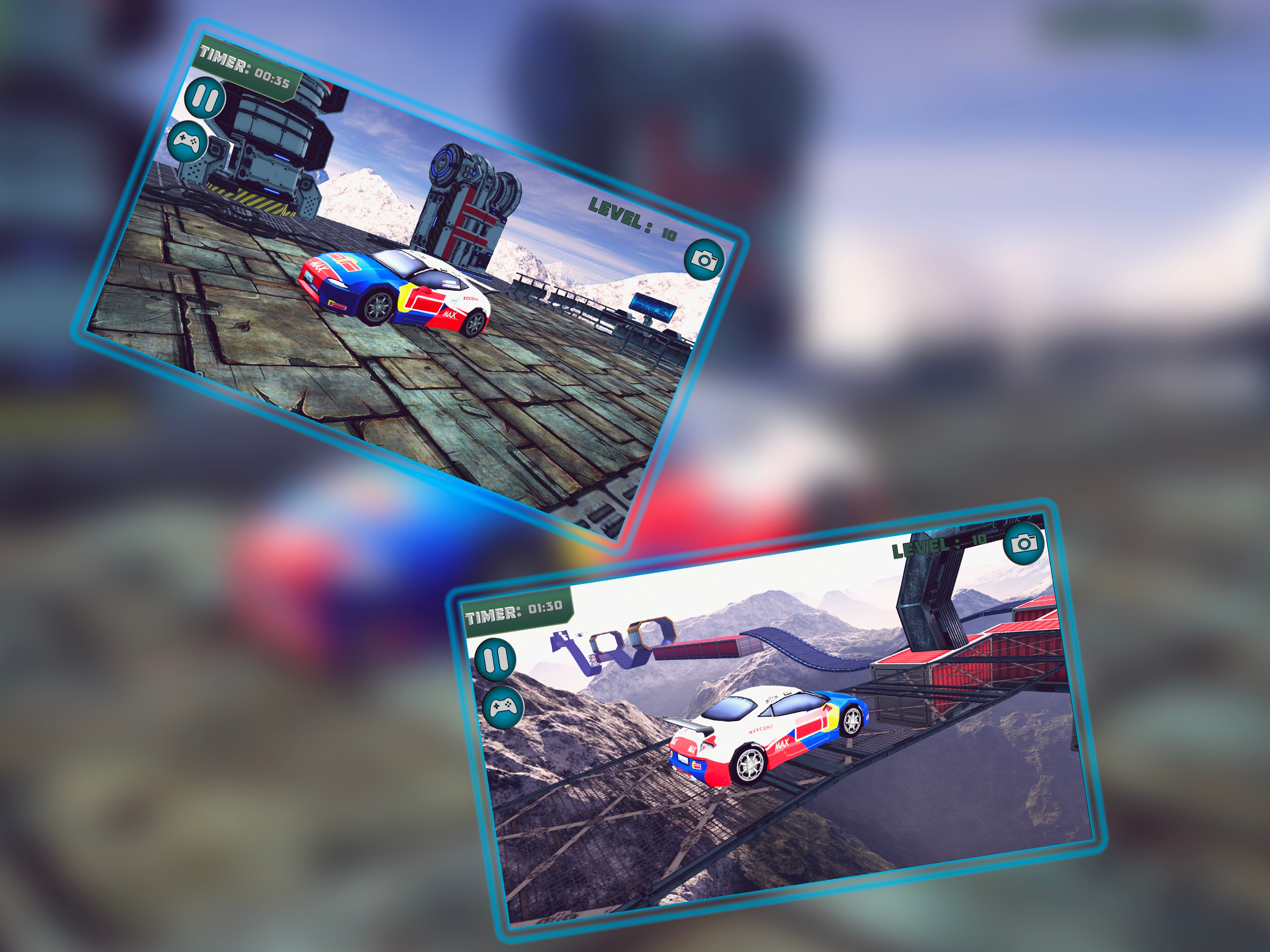 Impossible Car Tracks 3D screenshot 13
