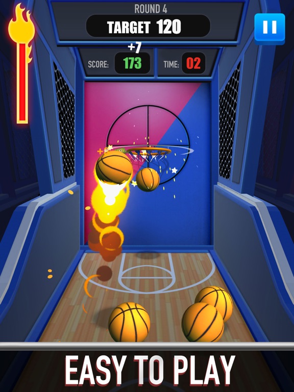 Score King-Basketball Games 3Dのおすすめ画像4