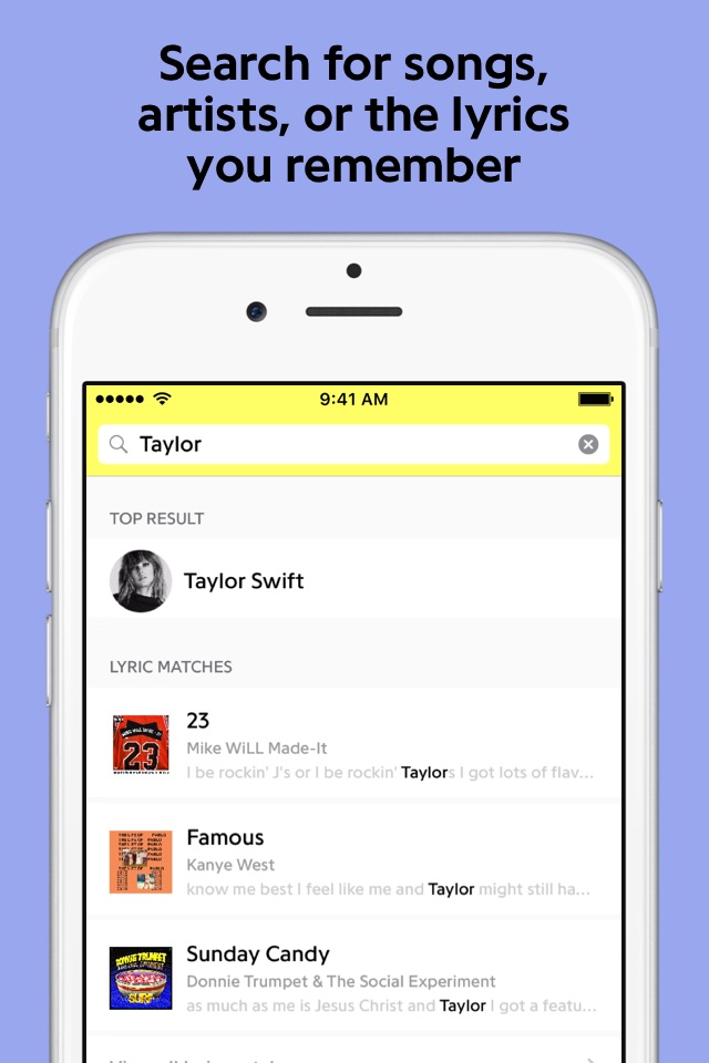 Genius: Song Lyrics Finder screenshot 2