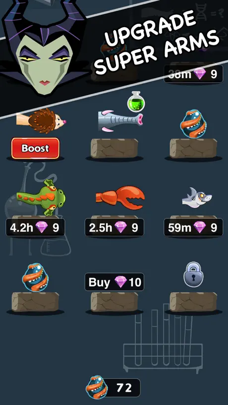 Idle Defense Octopus Evolution