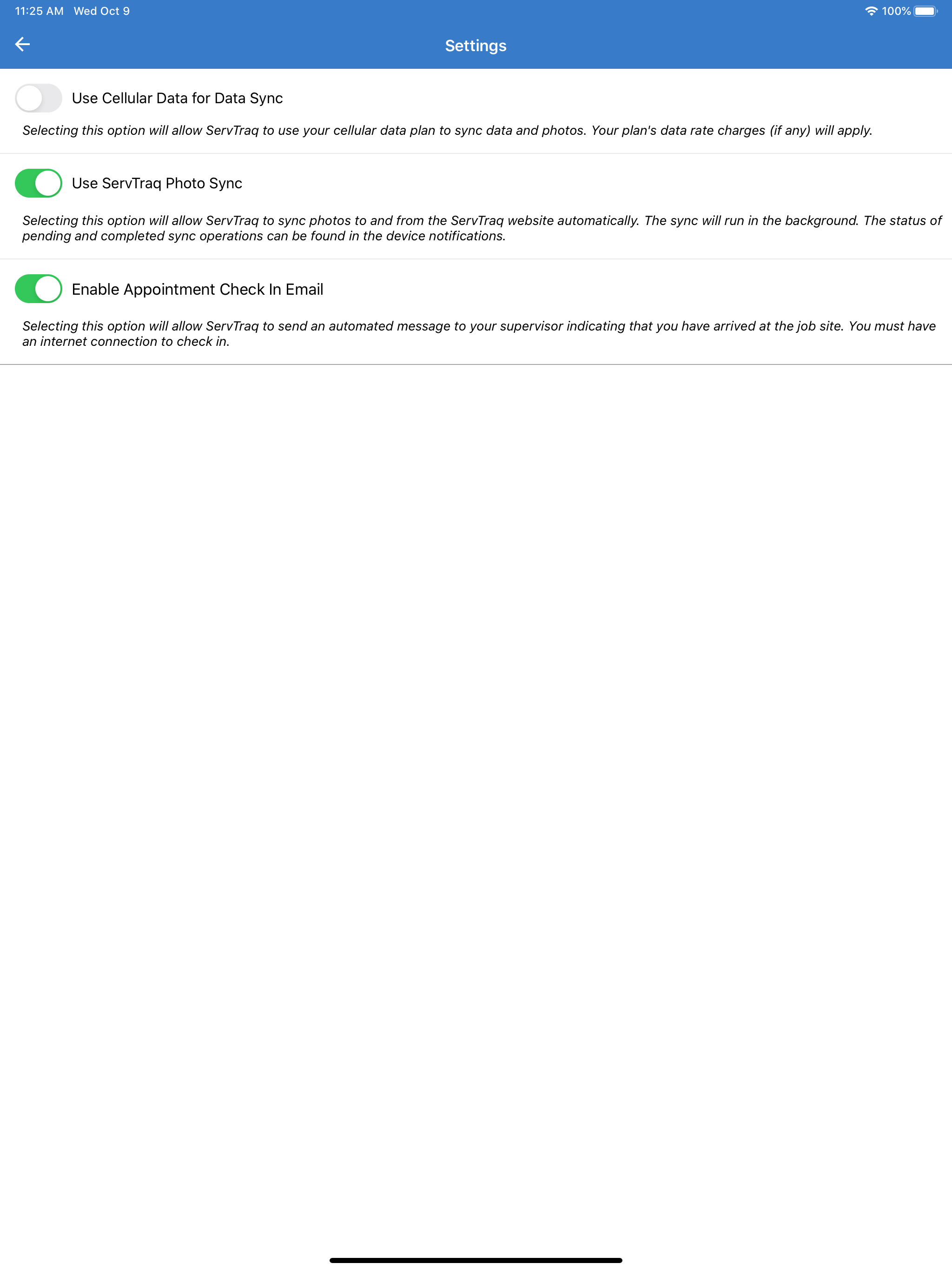 ServTraq screenshot 12