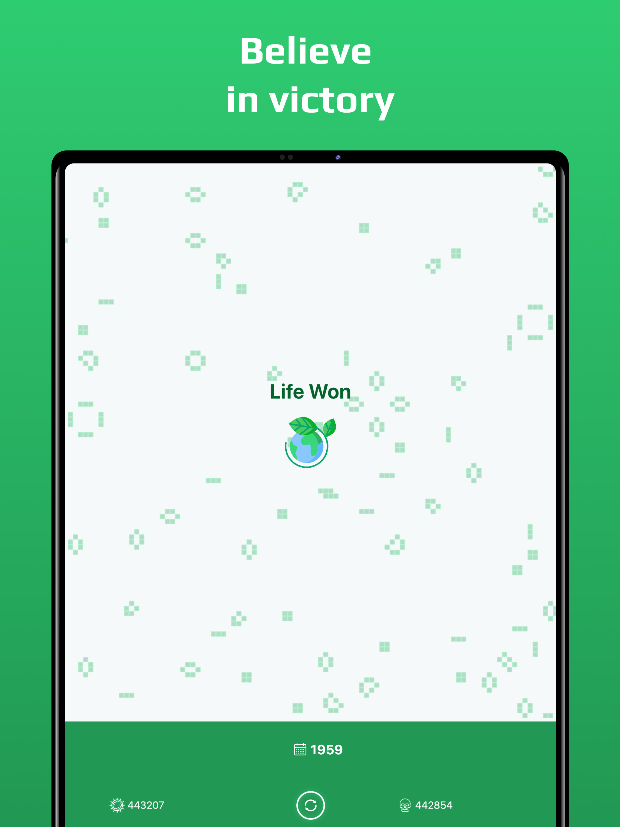 Life and Death Game Simulator