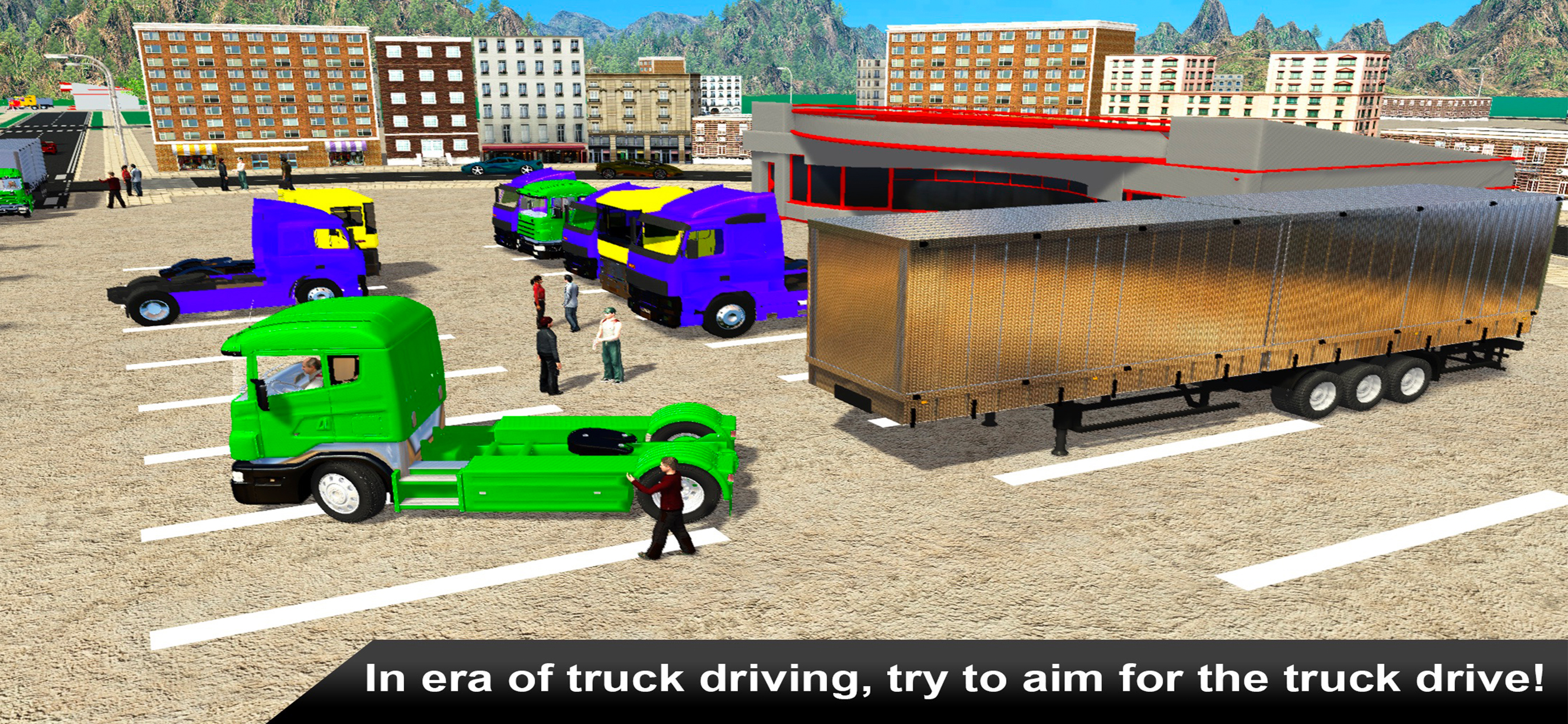 Euro Truck Driving Games