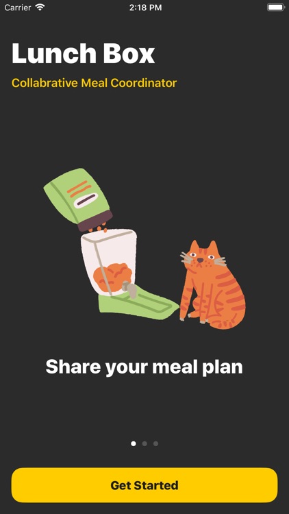 Lunch Box — Meal Coordinator